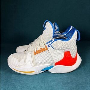 Size 7Y/8.5Women - Nike Jordan Why Not 0.2 OKC Home shoes